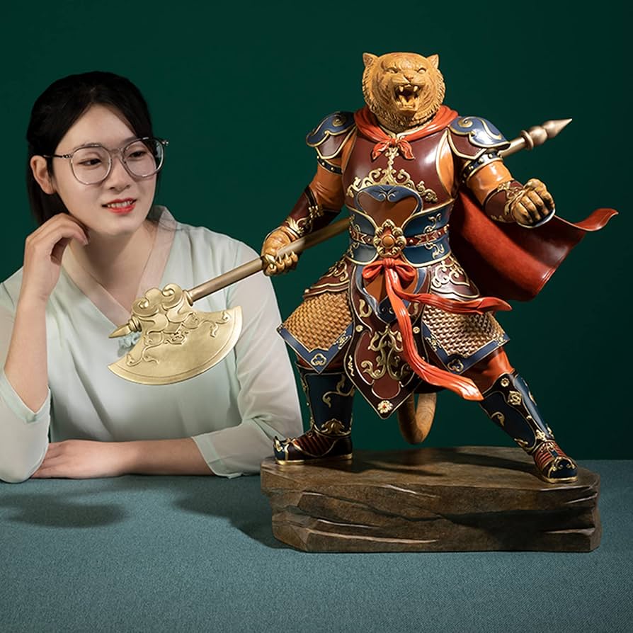 ヘルハウンズ サイン付きフィギュア Amazon.com: GWMWON 2022 Tiger Ninja Ornament, Pure Copper