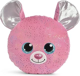 NICI- GLUBSCHIS cojín ratón Miss Mausie, Color Rosa (48580)