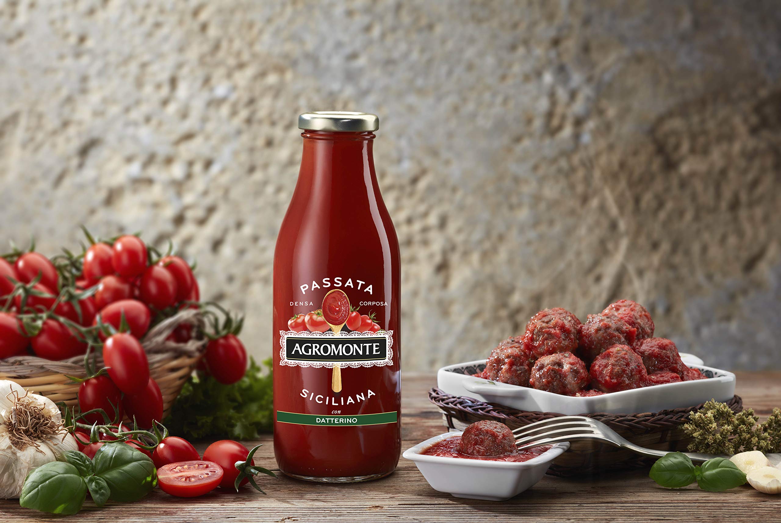 AGROMONTE Conf. 12 Passata di Pomodoro e Datterino 520gr