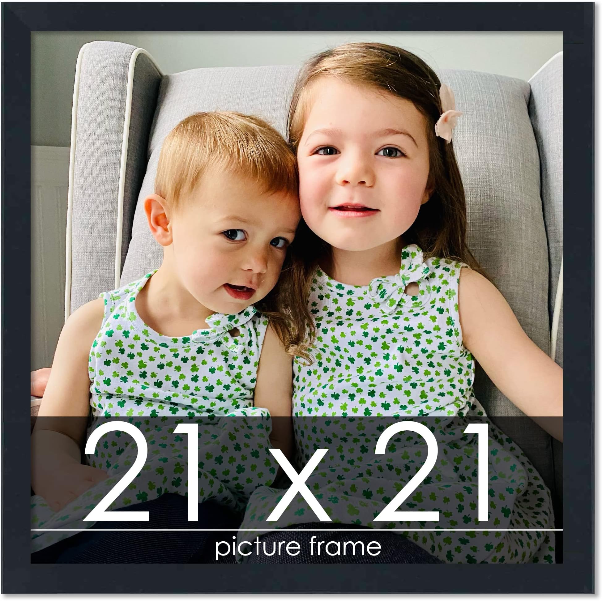 Mxtallup 21x21 Picture Frame Solid Wood 21x21 Poster Frame