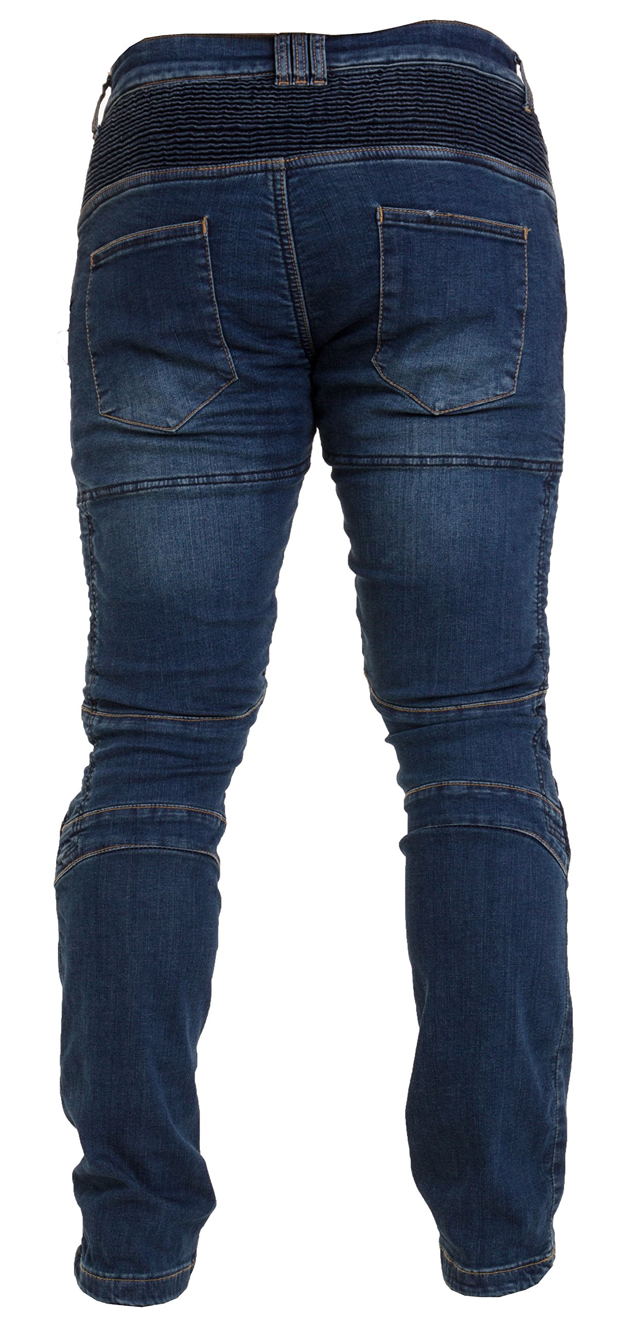 Rider Protec® Men's Motorcycle Jeans Aramid Protective Linning Motorbike Denim Jeans Riding Pants with Removable Armour Biker Trousers for Men — view 3
