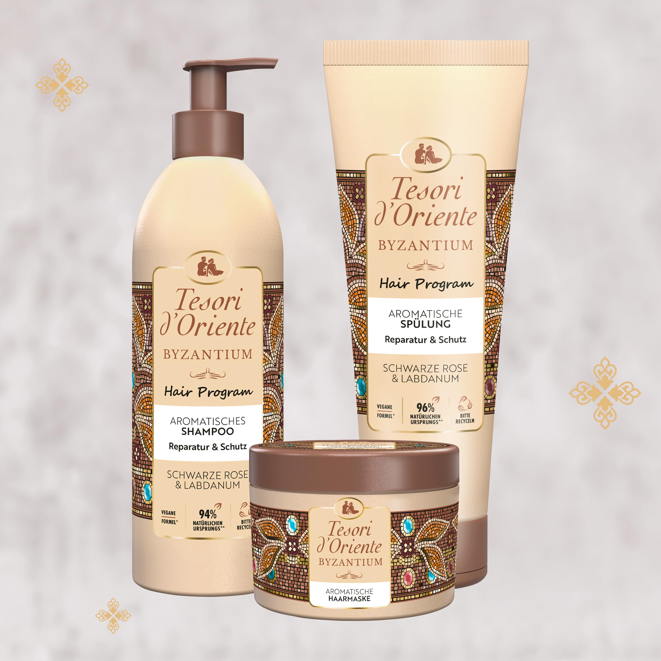 Tesori d'Oriente Hair Program aromatyczna maska do włosów Byzantium 250 ml