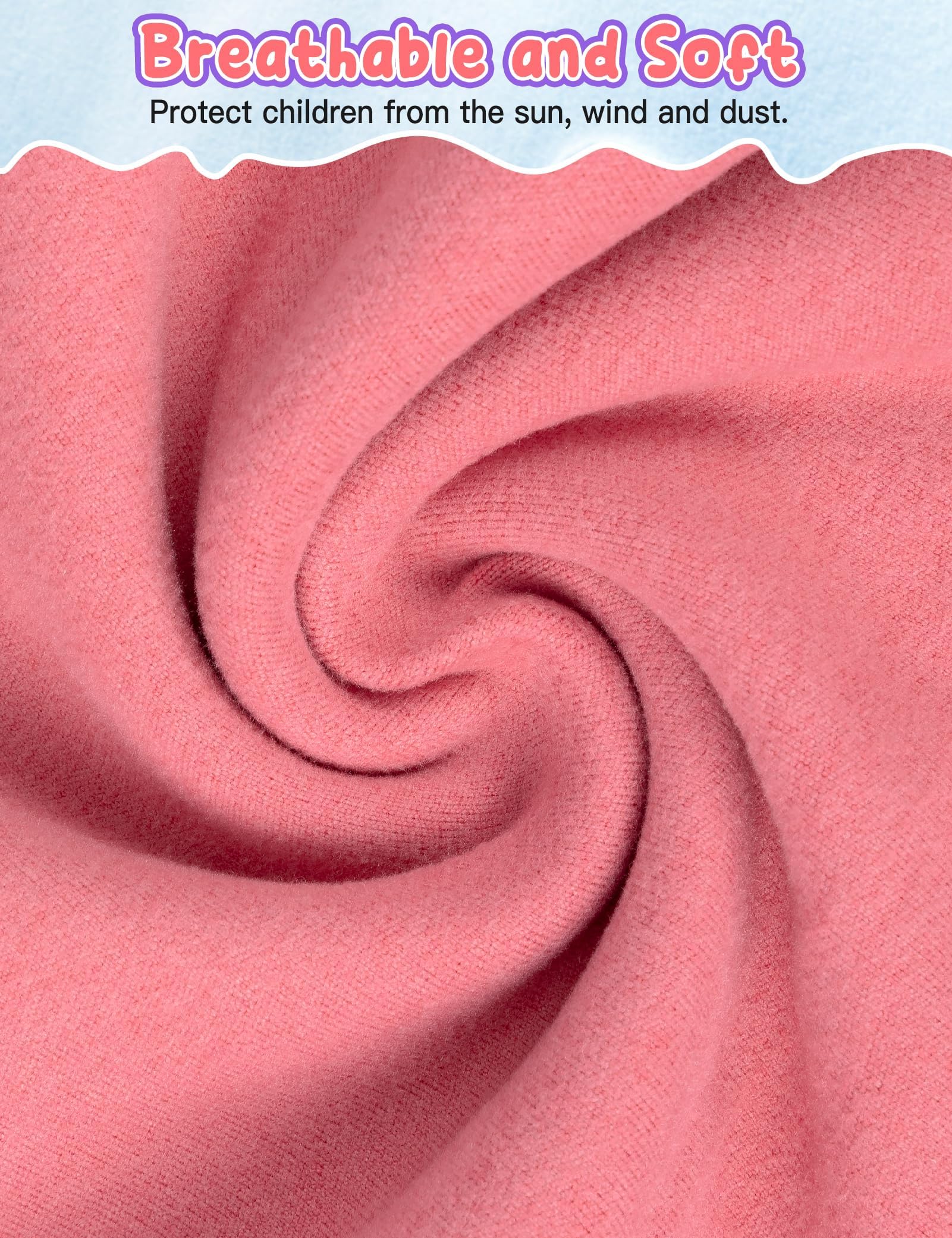Kiiwah Bufanda de Invierno Cálido Multifunción a Prueba de Viento para Niño Niña