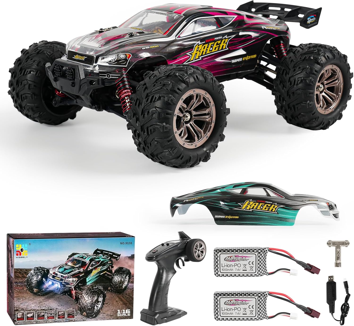 MIEBELY RC Cars: 1:16 Scale All Terrain 4x4 Off-Road Bahrain Ubuy
