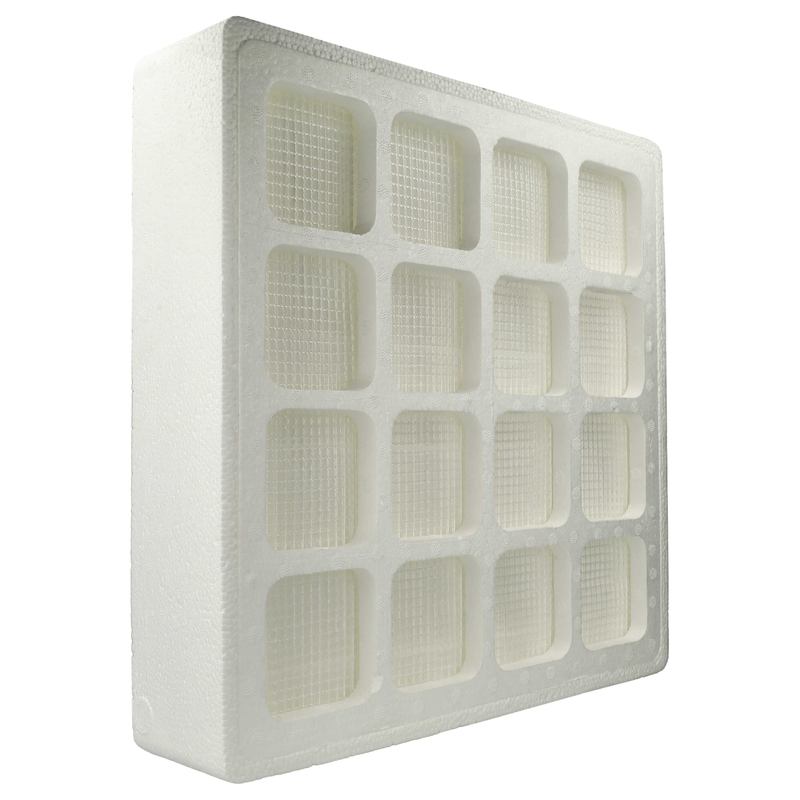 vhbw prefiltro sostituisce IQAir 102101000, Premax F8 S per depuratore d'aria - tessuto non tessuto/plastica, classe filtrante F8 bianco