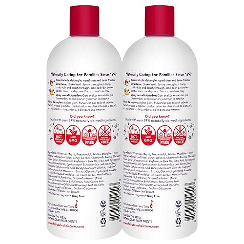 Miniatura 7 de Fairy Tales Rosemary Repel espray acondicionador 8 onzas Fairy Tales