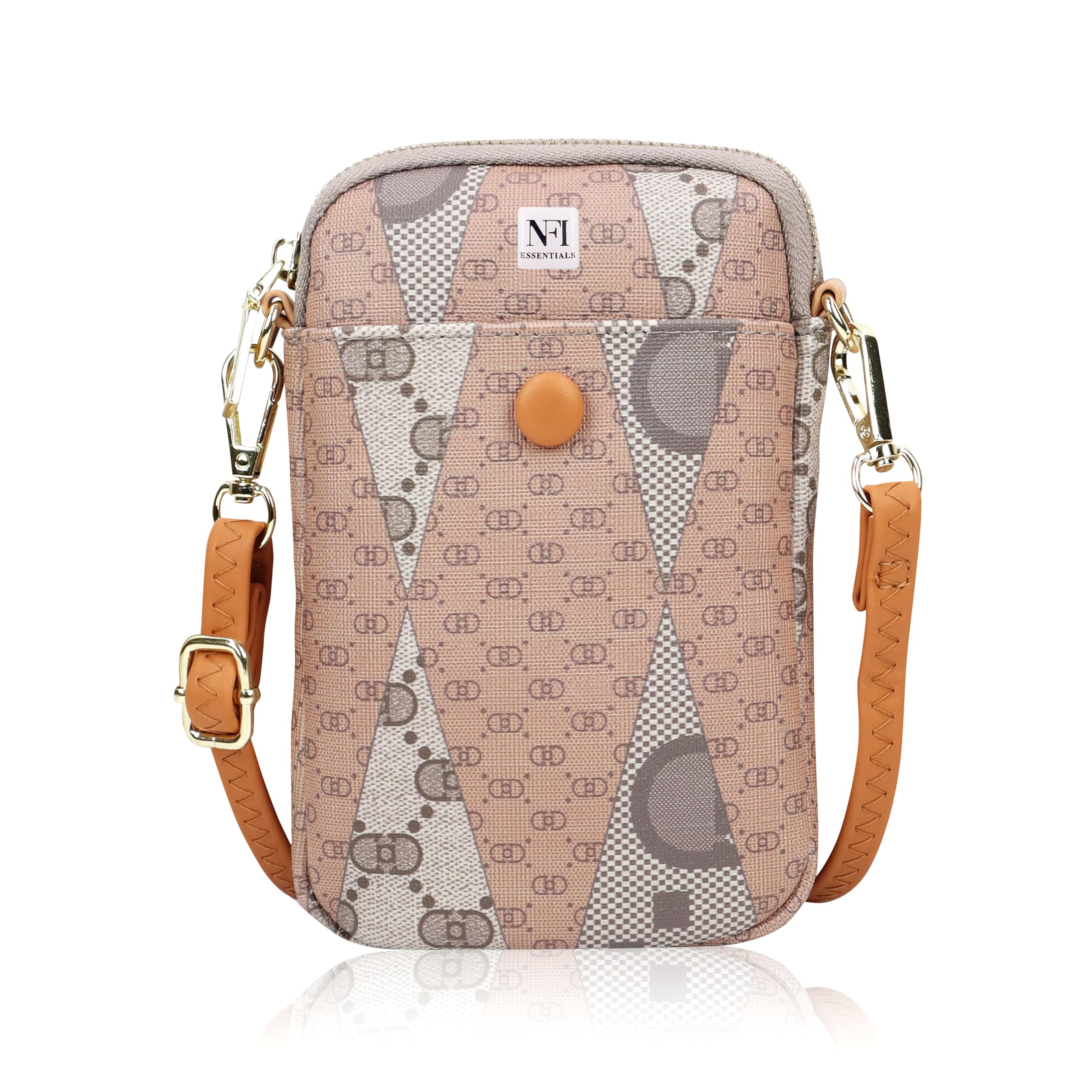 Womens Mobile Cell Phone Holder Bag, Small Crossbody Wallet, Pocket Wallet, Hand Purse, Clutch Mobile Sling Bag, Phone Pouch for Girls-image-4