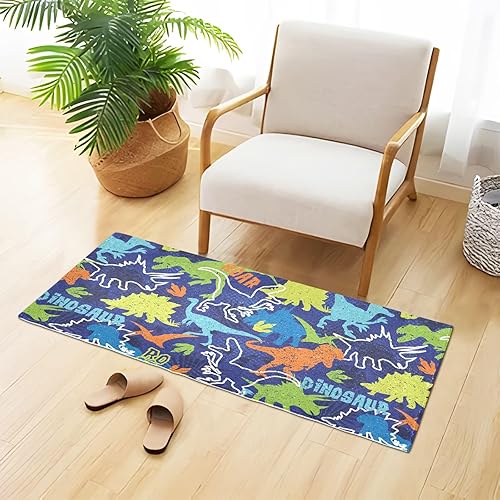 Miniatura 31 de Tapete de baño de murciélagos de Halloween, tapete de cocina TPR antideslizante de felpa lavable, tapete decorativo de baño, juego de tapetes Rayo