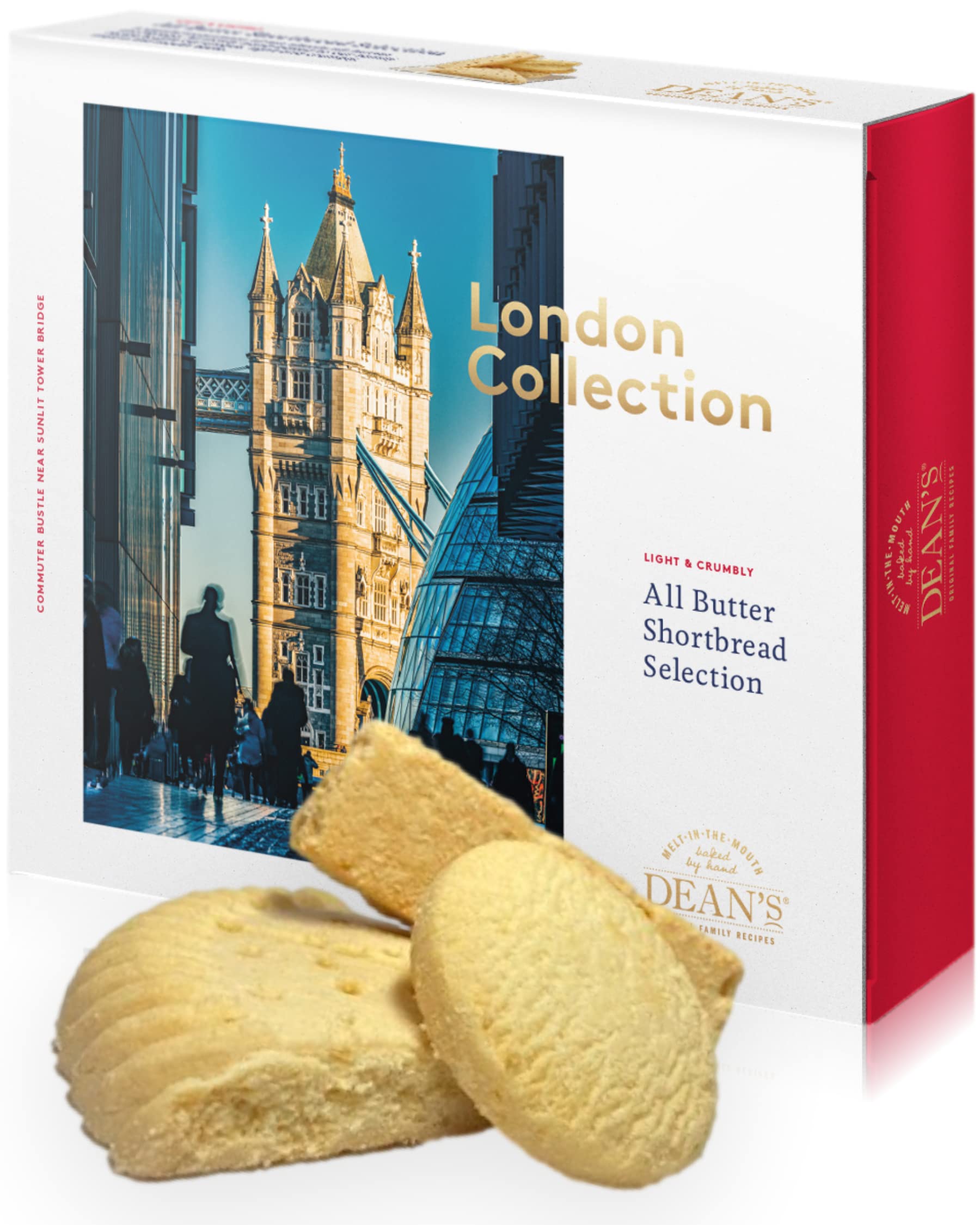 Deans All Butter Shortbread Biscuits - ‘Big Ben' 300g Special Assortment Box Of Luxury Scottish Cookies, Melt-In-The-Mouth Biscuit Selection.
