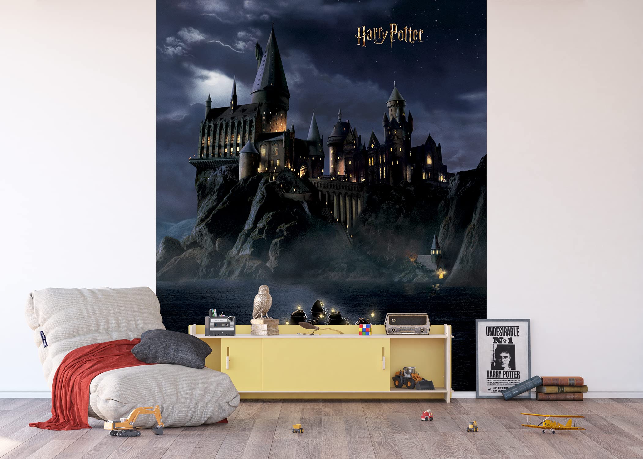 Papier peint photo Harry Potter pose facile sans bulles tapisserie intissée chambre 225x270