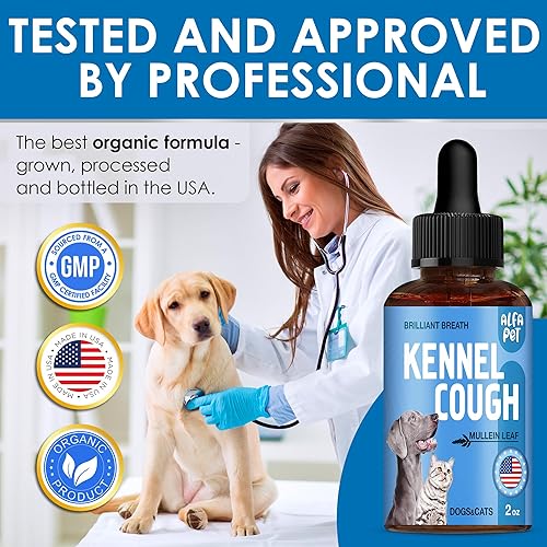 Miniatura 6 de Tos de perro  tos de perrera  Alivio de la alergia del perro  Suplementos para la salud de perros y gatos  Suplemento inmunológico para el alivio de