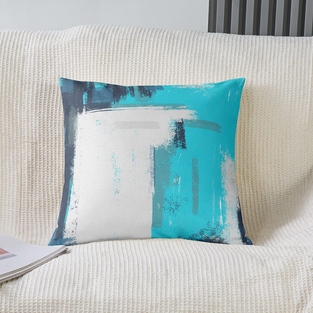 Set di 4 federe per cuscini, 40,6 x 40,6 cm, motivo