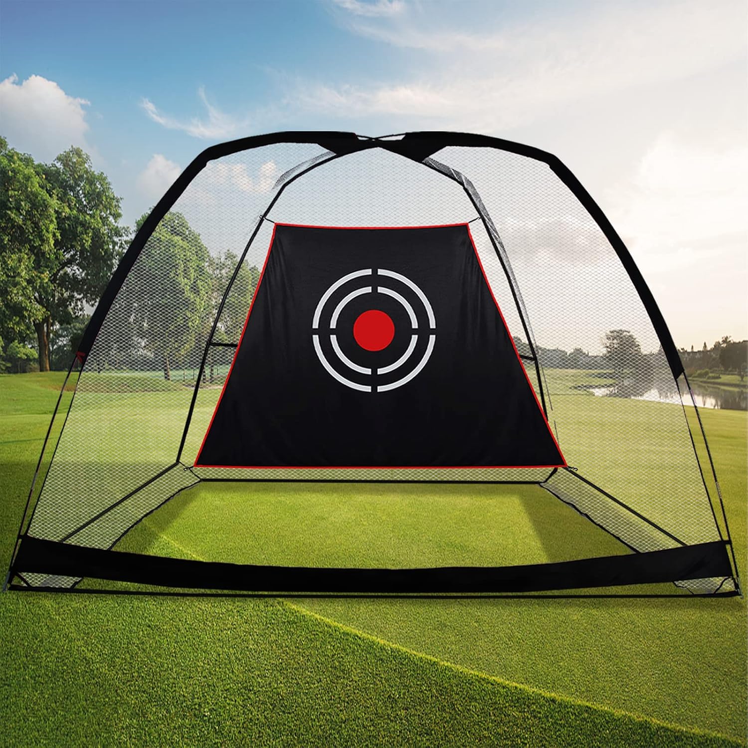 ANDGOAL Golf Practice Driving Net Backyard Golf Net Hitting Training