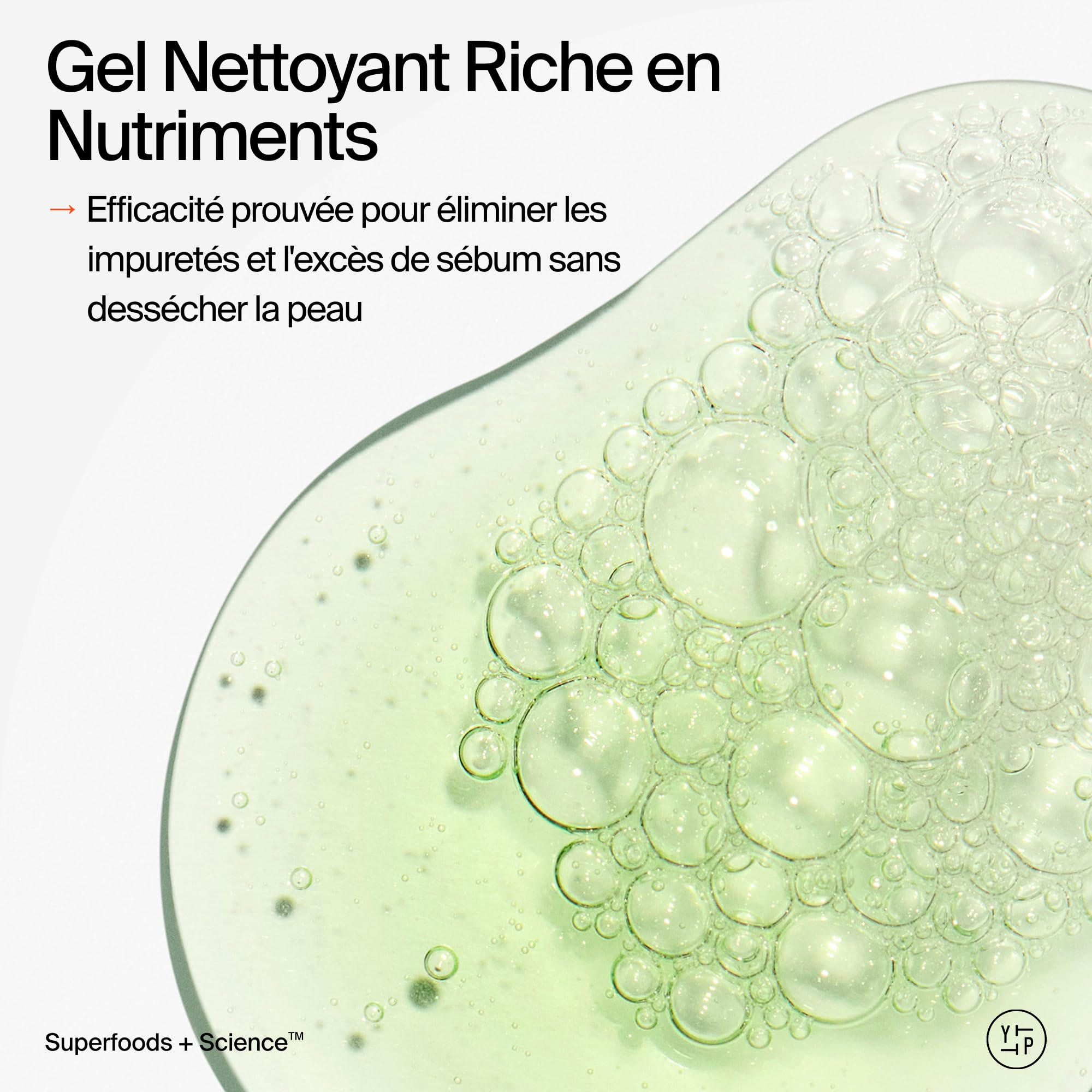 Youth To The People Superfood Cleanser, Nettoyant Visage, Enrichi en Chou Kale, Thé Vert & Épinards, pH Équilibré, Pour Tous les Types de Peau, Démaquillant Doux pour Peaux Sensibles, 150 ml