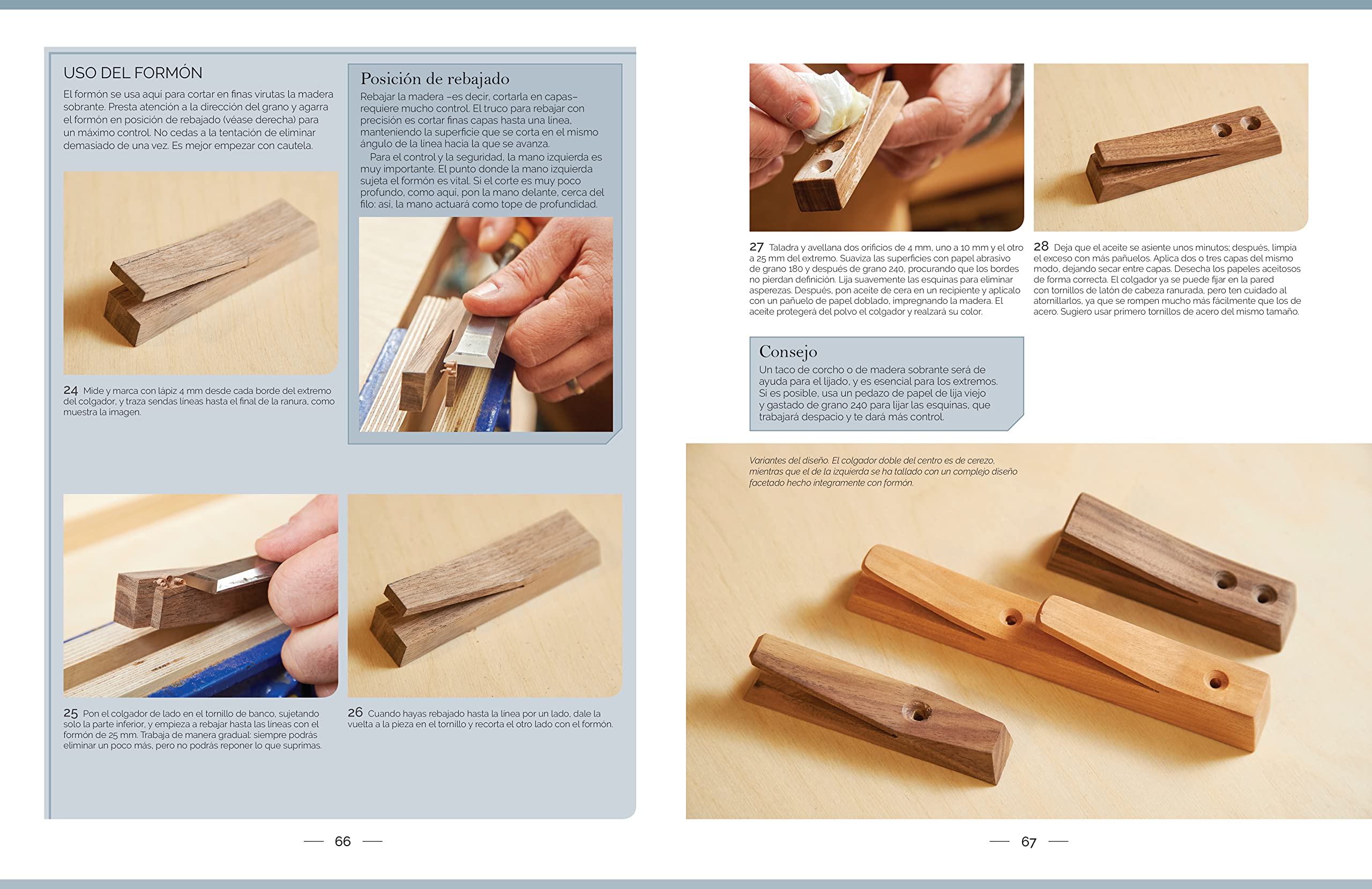 Iniciación a la carpintería artesanal. Aprende a usar las herramientas tradicionales haciendo muebles artesanales con estilo para tu hogar (ARTE)