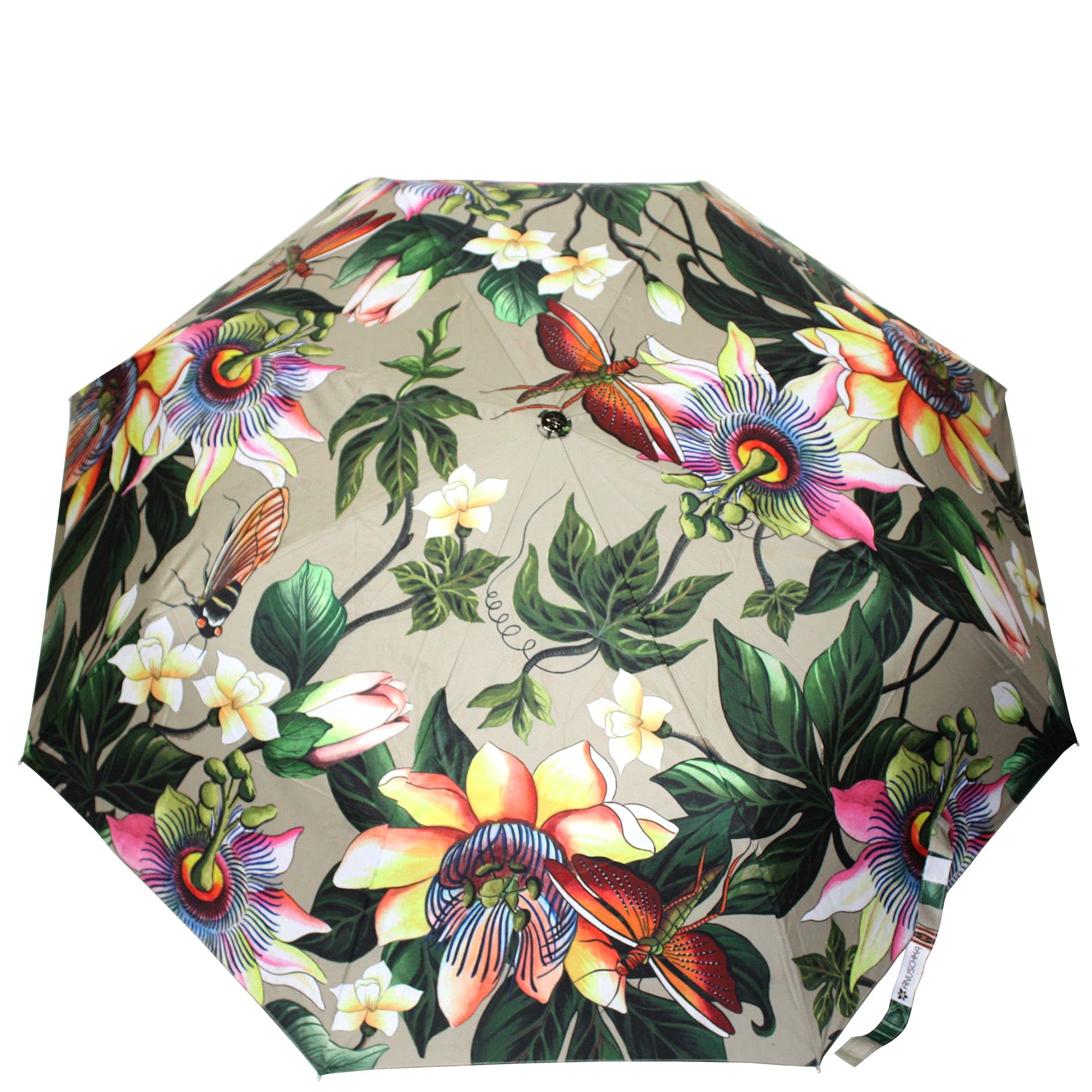 Anuschka Umbrella AUTO Open Close - UPF 50 Max Sun protection - 38 Waterproof Canopy - Fits in