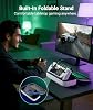 Syntech Estuche de transporte para ROG Xbox Ally/Ally X/X20 con soporte plegable | carcasa protectora rígida, soporte plegable, espacio para cargador y accesorios, forro suave, protección de joysticks, gran capacidad de almacenamiento 7
