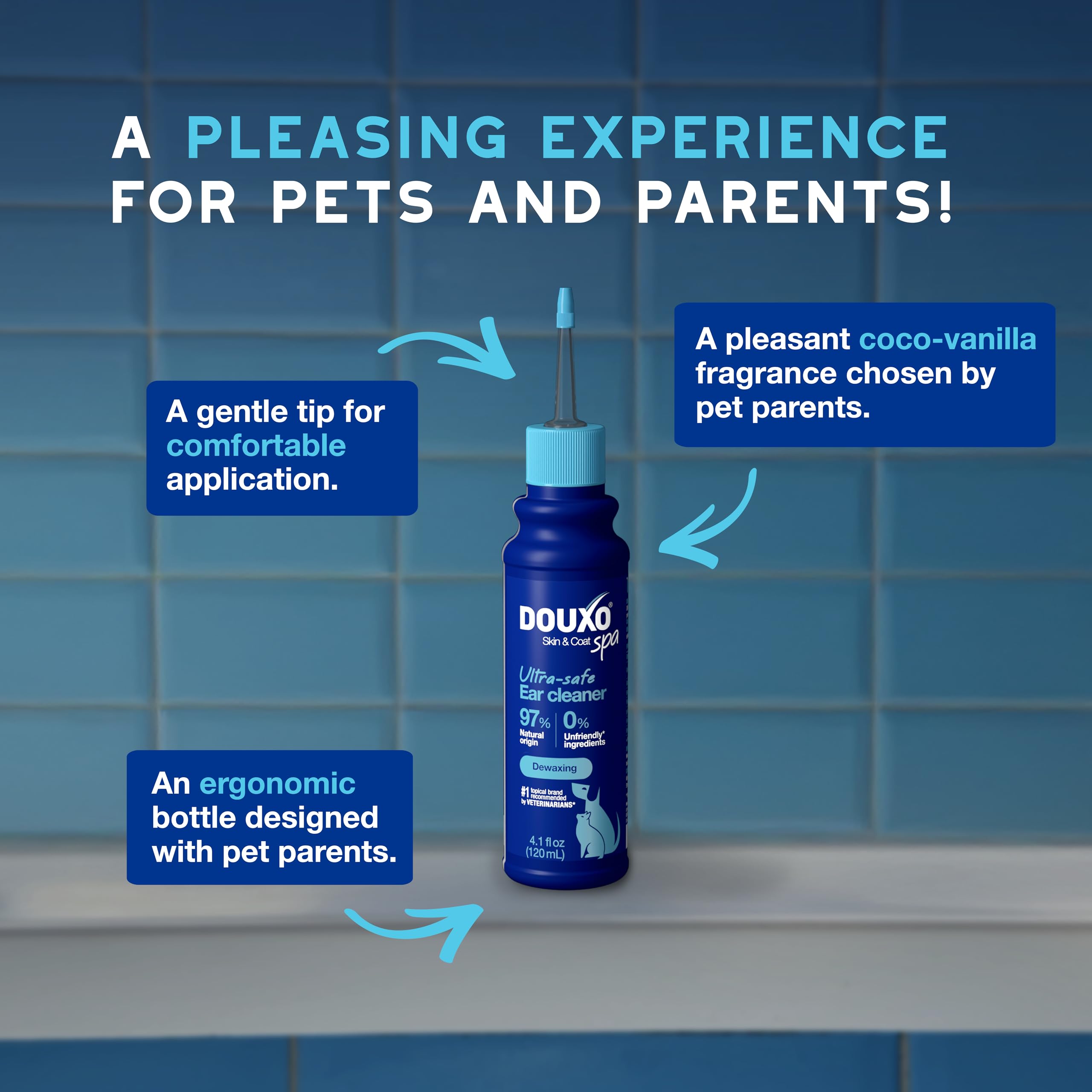 DOUXO SPA Dog & Cat Ear Cleaner, 4.1 fl oz — Amazon image 5