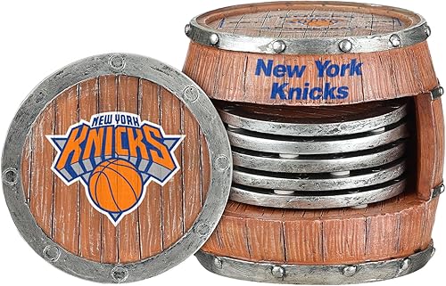 FOCO NBA - Juego de 5 posavasos de barril