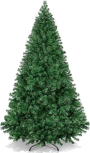 Best Choice Products Artificial Christmas Tree, 6ft Premium Unlit Hinged