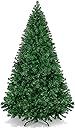 Best Choice Products Artificial Christmas Tree, 6ft Premium Unlit Hinged Design, Dense Branches Realistic Holiday Décor w/Easy Assembly, Base