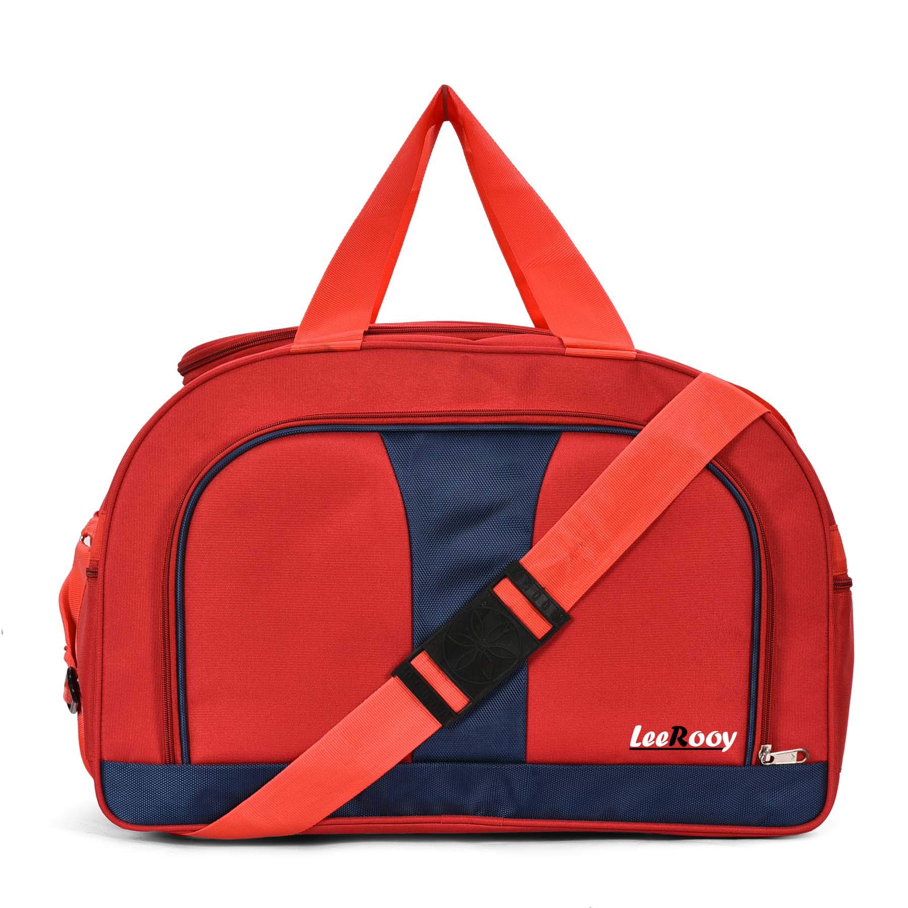 LeeRooy Duffle (Travel) Bag with Large Space and Adjustable Strap /TBAG1RED/