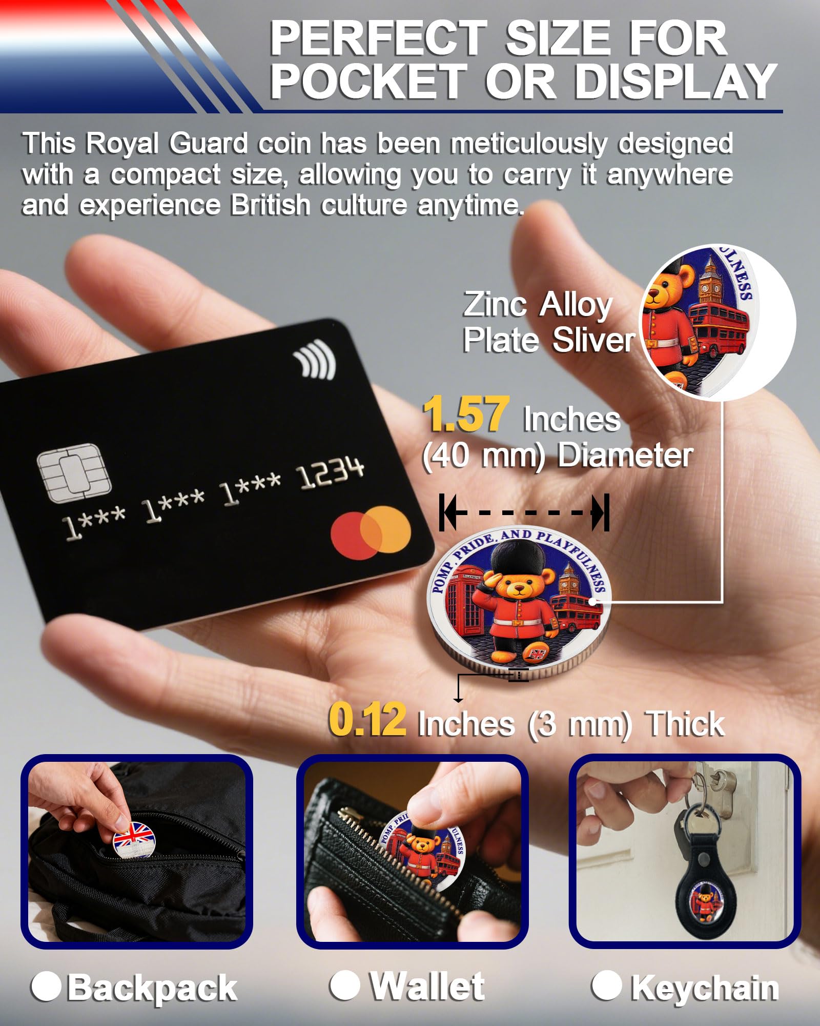UK Royal Guard Challenge Coin - Image 4