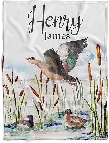 Mantas personalizadas de caza para bebé, decoración de cazador de ciervos, guardería de caza y pesca, manta de caza de camuflaje, manta de diseño de