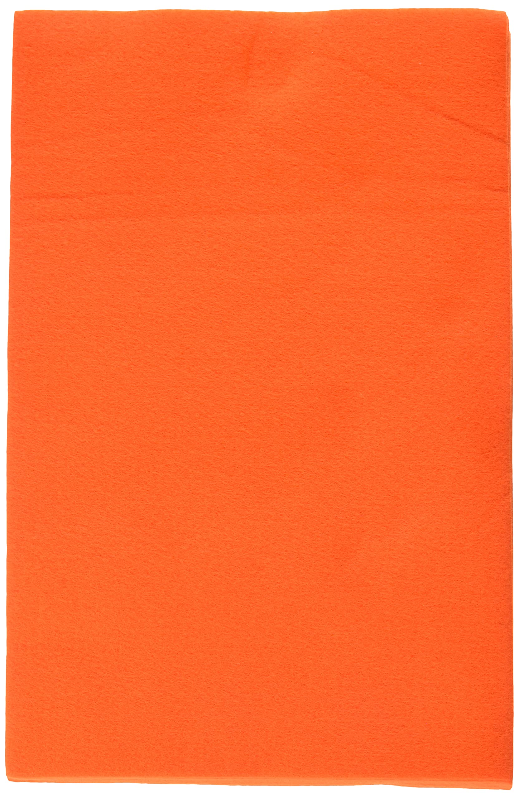 Folia 520440 Craft Felt 20 x 30 cm, 10 sheet, orange