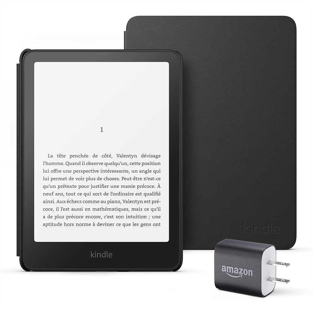 Kindle (16GB) Paperwhite ブラック Kindle Paperwhite Essentials Bundle including All-new Kindle