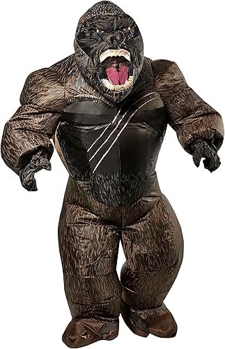 Miniatura 1 de Rubies Disfraz inflable Godzilla Vs Kong King Kong para niños talla única