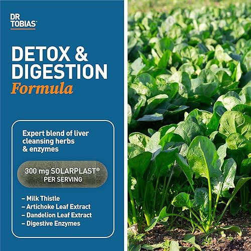 Miniatura 2 de Dr. Tobias Colon 14 Day Cleanse & Liver 21 Day Cleanse Suplementos con fibra, hierbas y probióticos, Solarplast, alcachofa, cardo mariano, apoya la
