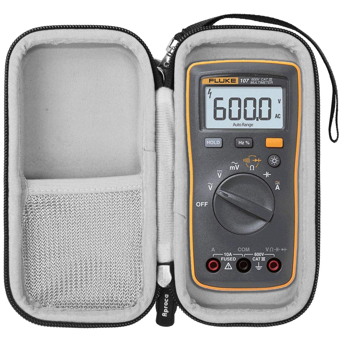 Aproca Hard Storage Travel Case for Fluke 101/106/107 Basic Digital Multimeter