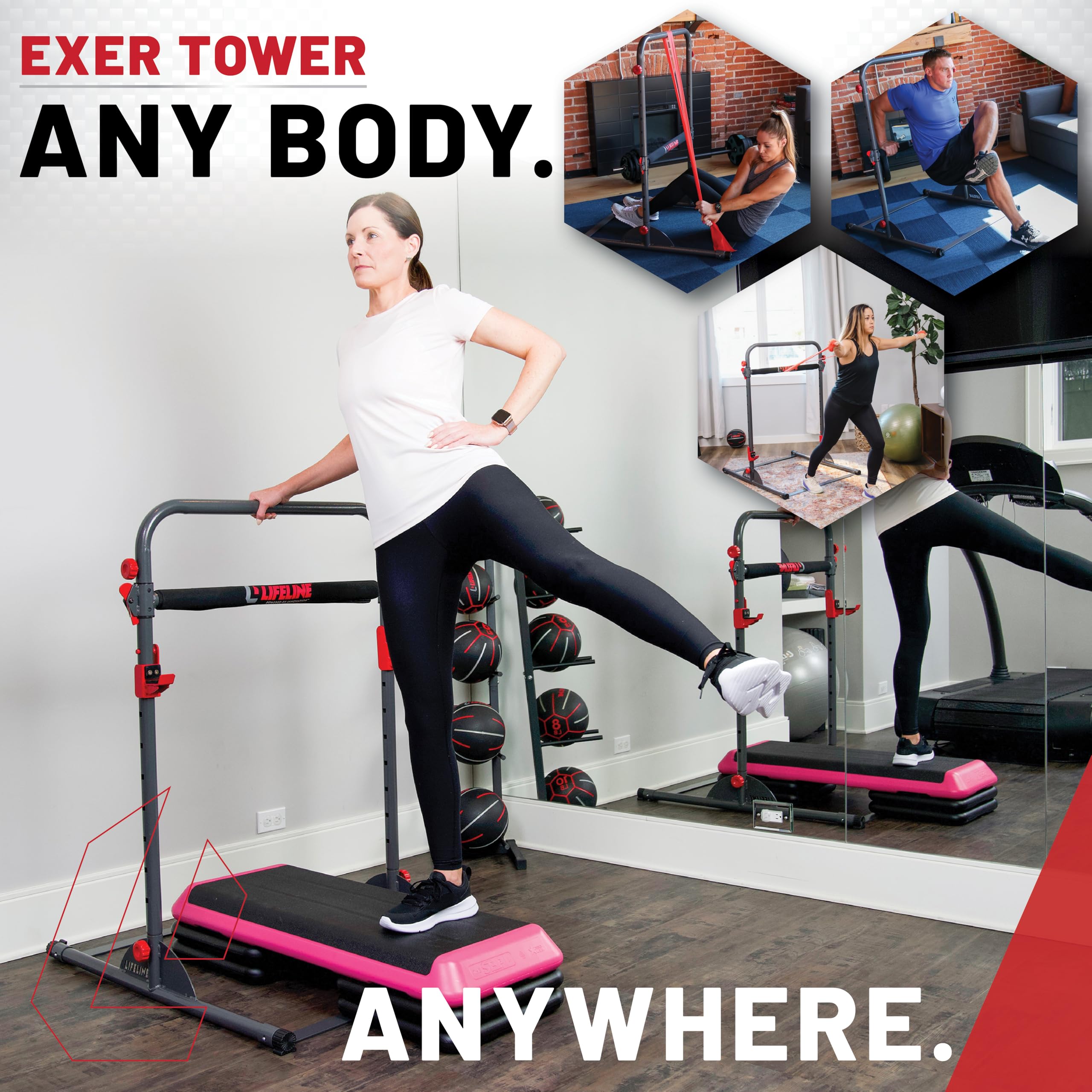 Lifeline Fitness Exer Tower - All-in-One Workout India | Ubuy Lifeline Fitness Exer Tower - All-in-One Workout India | Ubuy