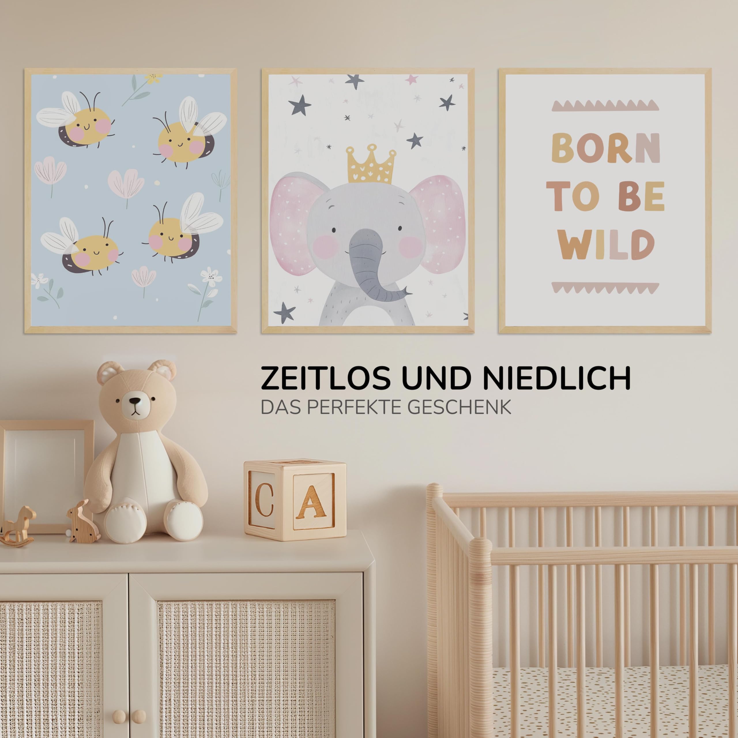 Kidsmood, Affirmation Poster for Children's Room, Encouraging Pictures for Children's Room Girls & Boys, Baby Room Decoration - Image 3