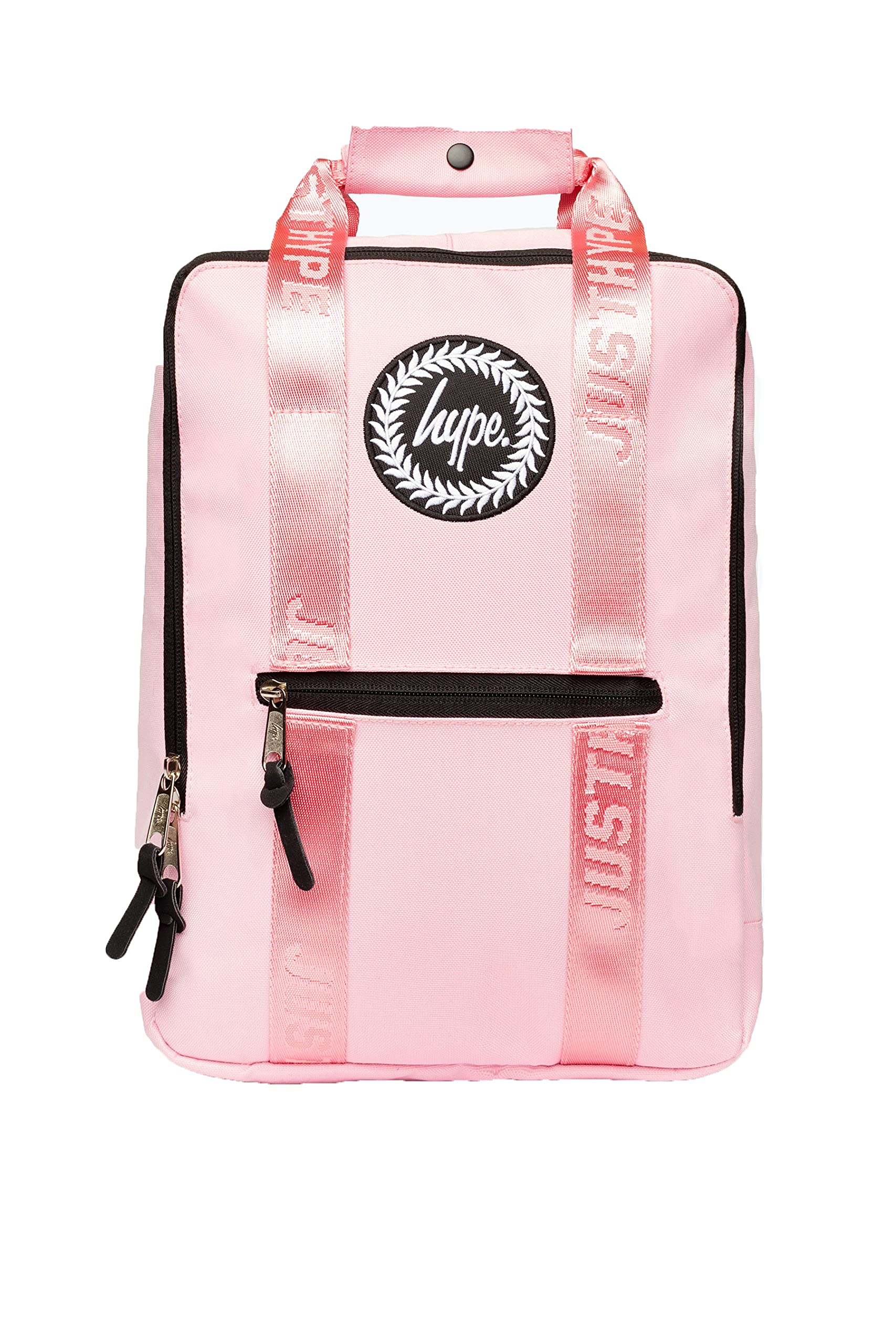 Plain Pink Boxy Backpack