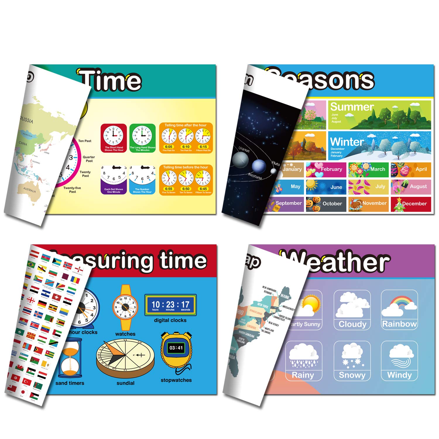 Buy Agantree art Double Sided Reusable Kids Educational Preschool