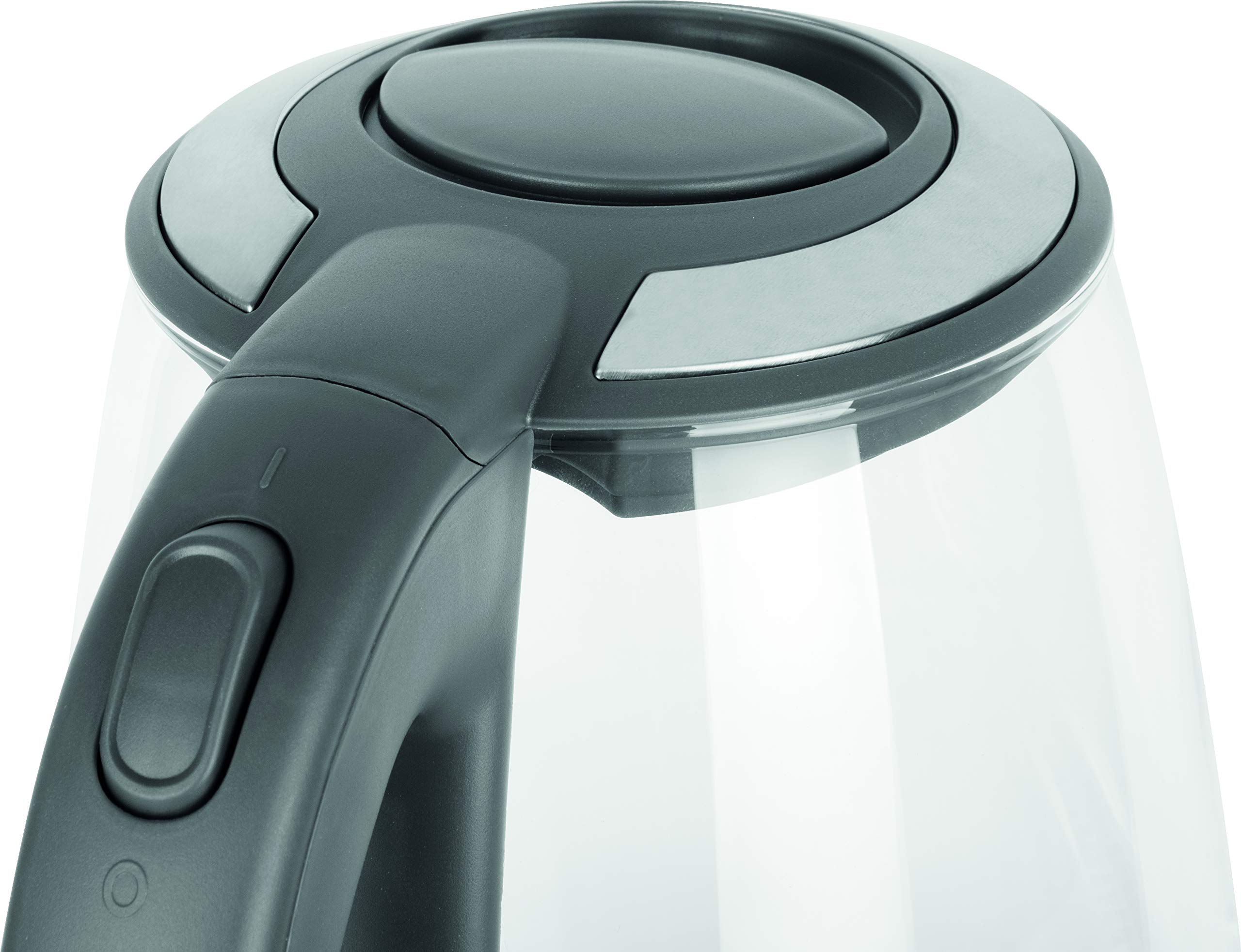 ECG RK 2020 Bouilloire électrique en verre, Gris