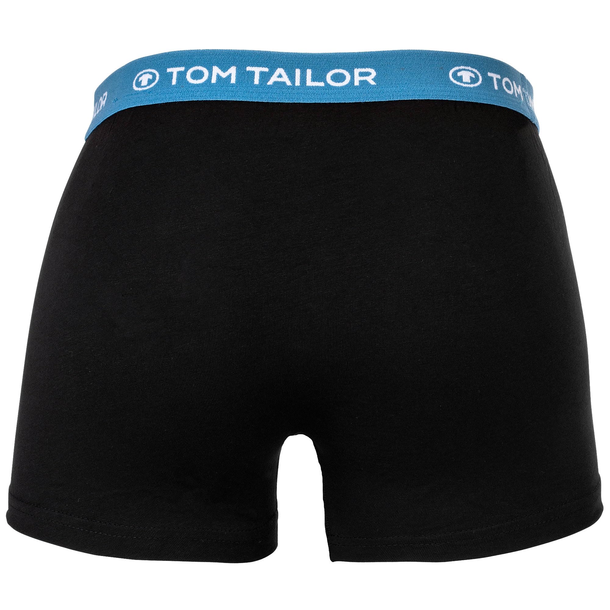 TOM TAILOR Boxer da uomo, confezione da 5 pezzi, biancheria intima in cotone con elastico, pantaloni a fianca/trunks con elastico in vita, comodi mutande da uomo, confezione multipla