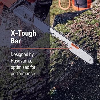 Amazon.com: Husqvarna X-Tough 20 Inch Chainsaw Bar, 3/8