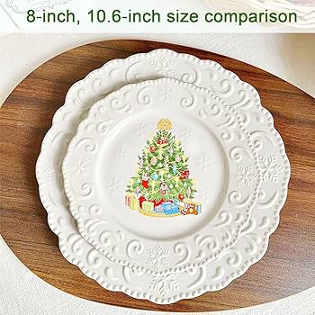 クリスマスプレート 8枚セット Lenox レノックス クリスマスプレート 8