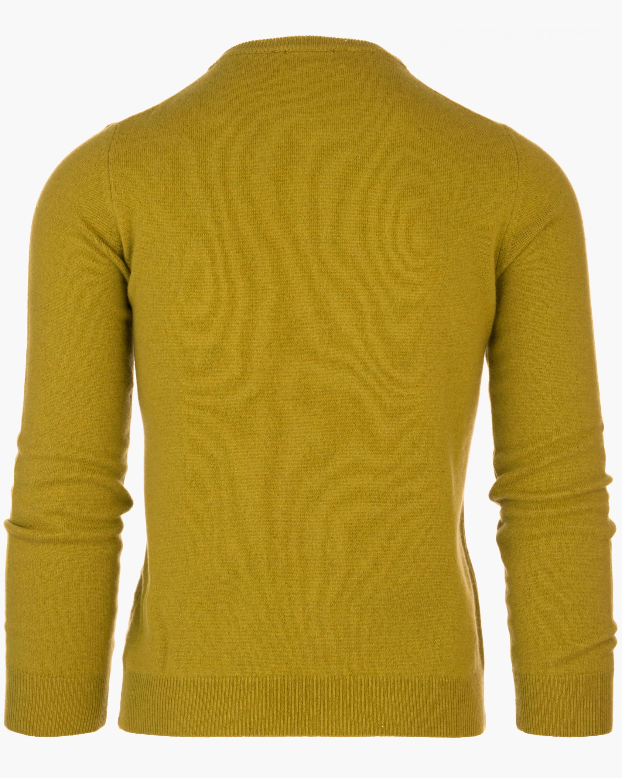 Sweater de Cuello Redondo para Hombre, 100% Cachemira, pulóver de Lana de Cachemira, Mangas largas, cálido,