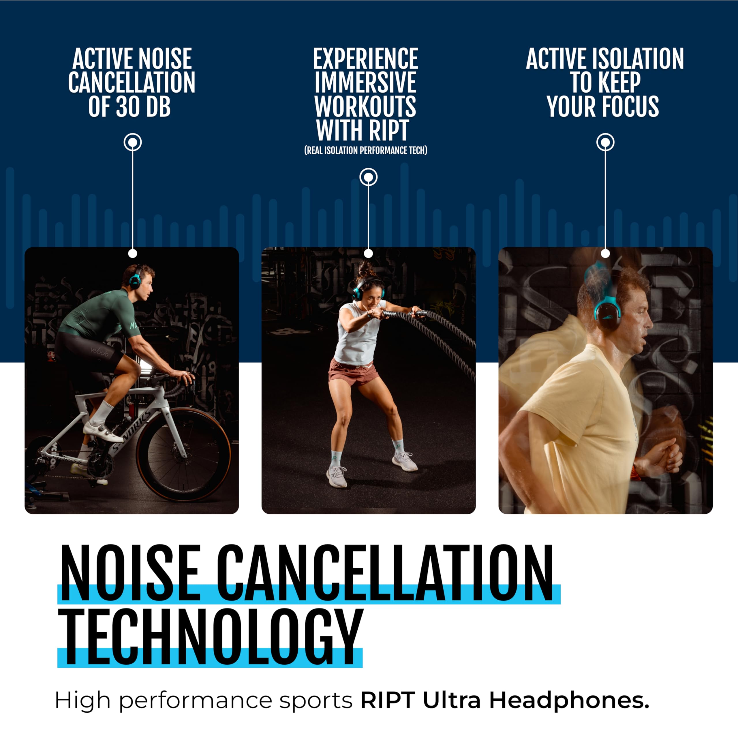 RIPT Ultra Over-Ear Sport Headphones Review and Deals - Dettaglio
