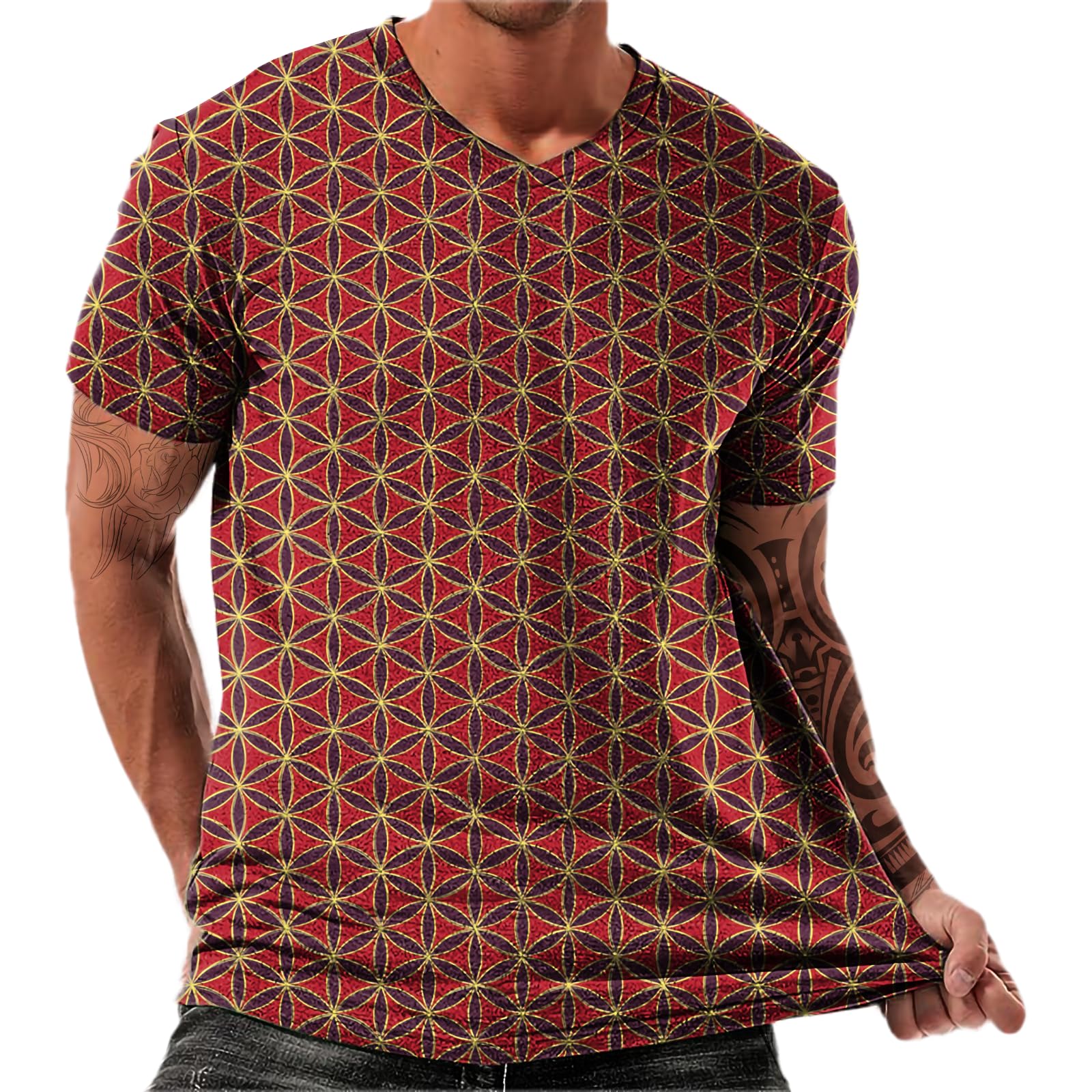 Breathable Gym Tshirts for Men Short Sleeves Oversized Fishing Shirt Casual Basic Tops Midweight Summer Beach Tops