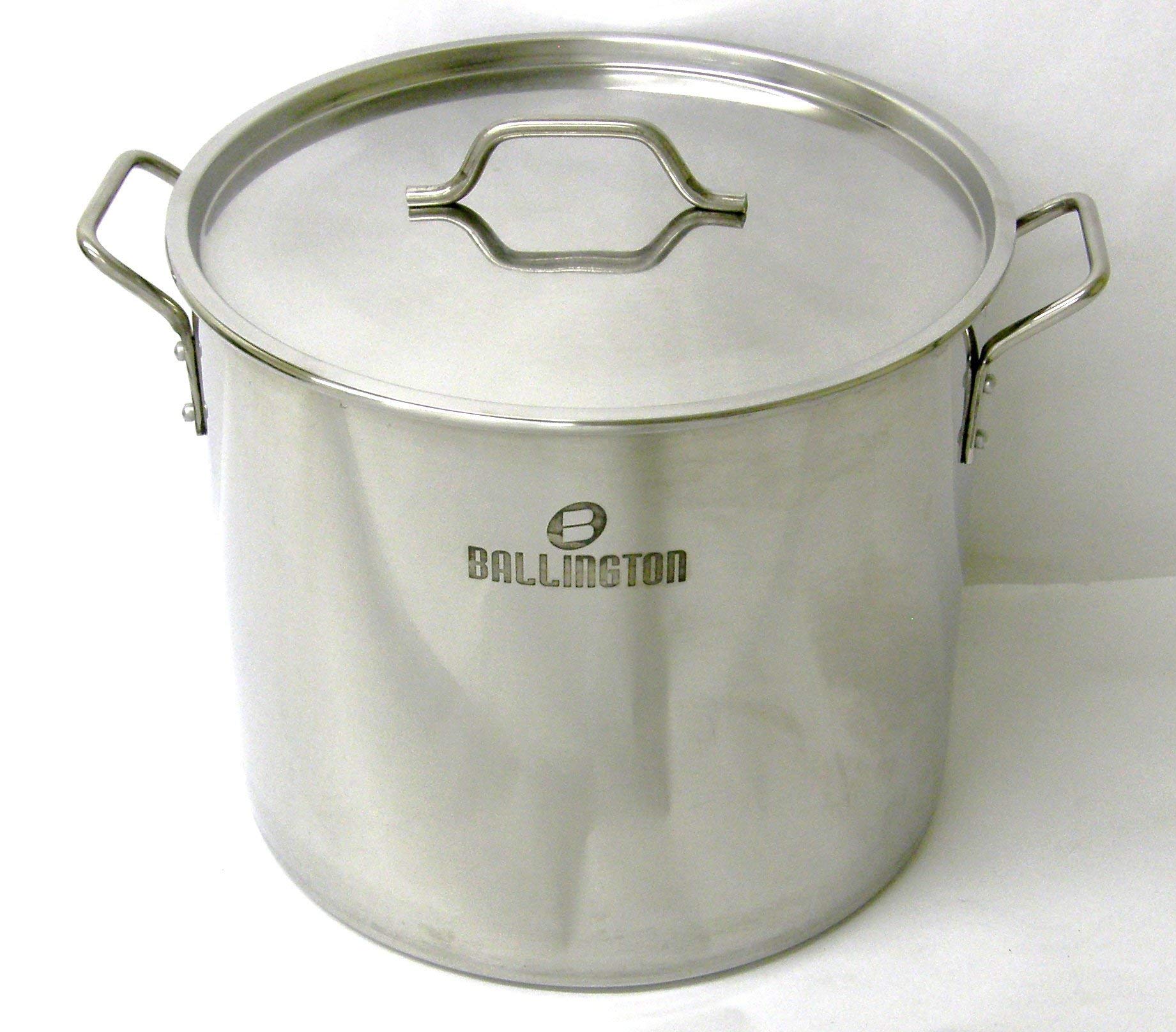 52 QT Quart 13 Gallon Stainless Steel Stock Tamale Steamer Pot Beer Brew Kettle