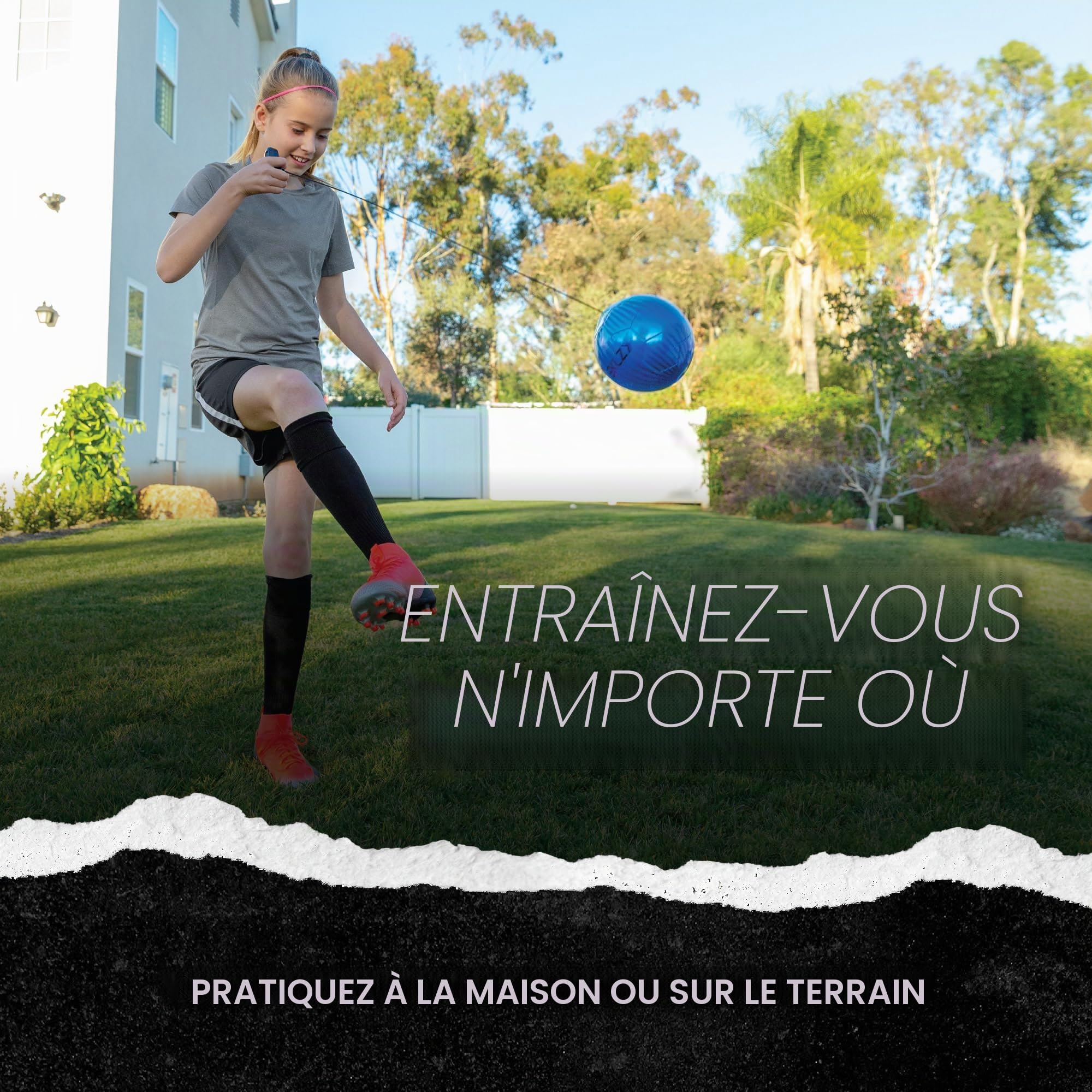 SKLZ Star-Kick Rebounder, équipement d'entraînement de Football, Kick Trainer