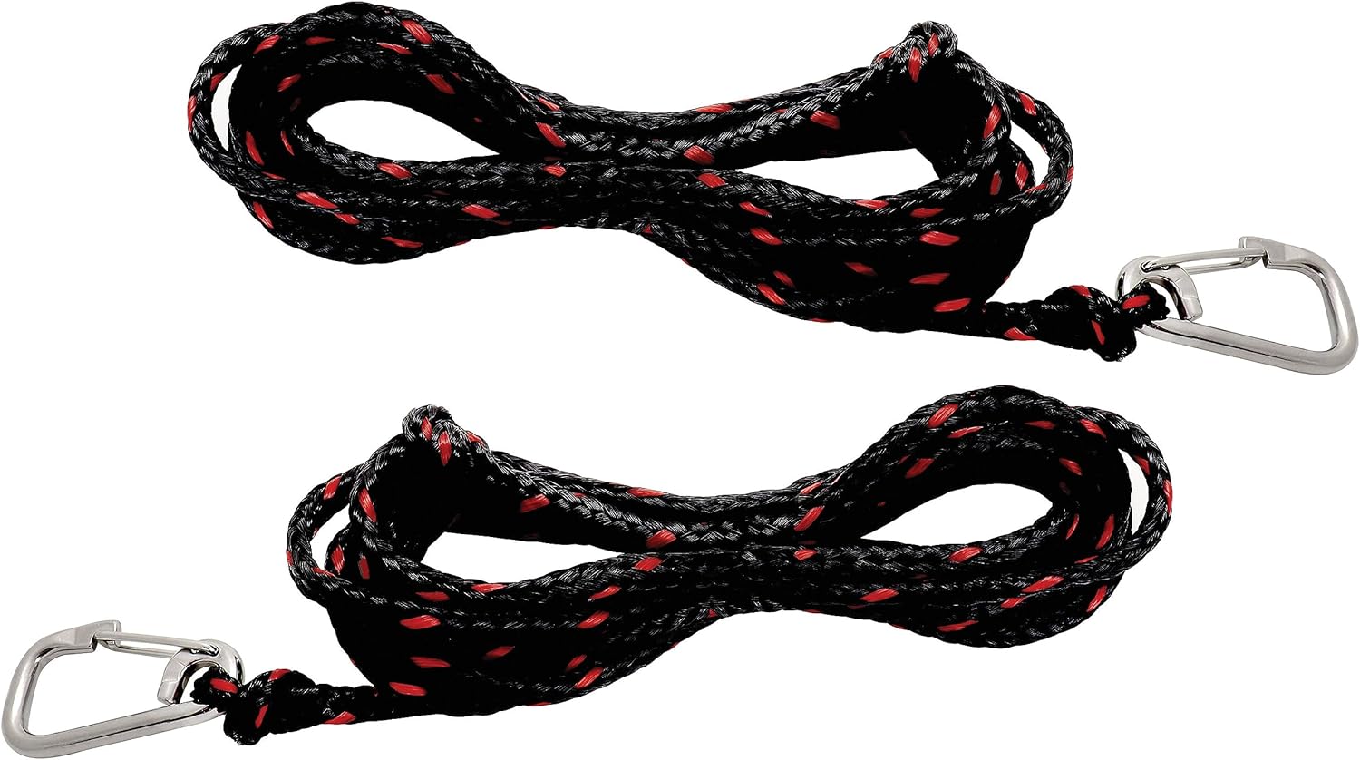Extreme Max 3006.6806 PWC 9' Dock Line with Stainless Steel Snap Hook - Value 2-Pack