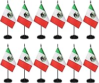 Vista 37 de Juego de banderas argentinas de escritorio con poste negro de 13 pulgadas, base negra y parte superior de lanza, bandera de escritorio argentina