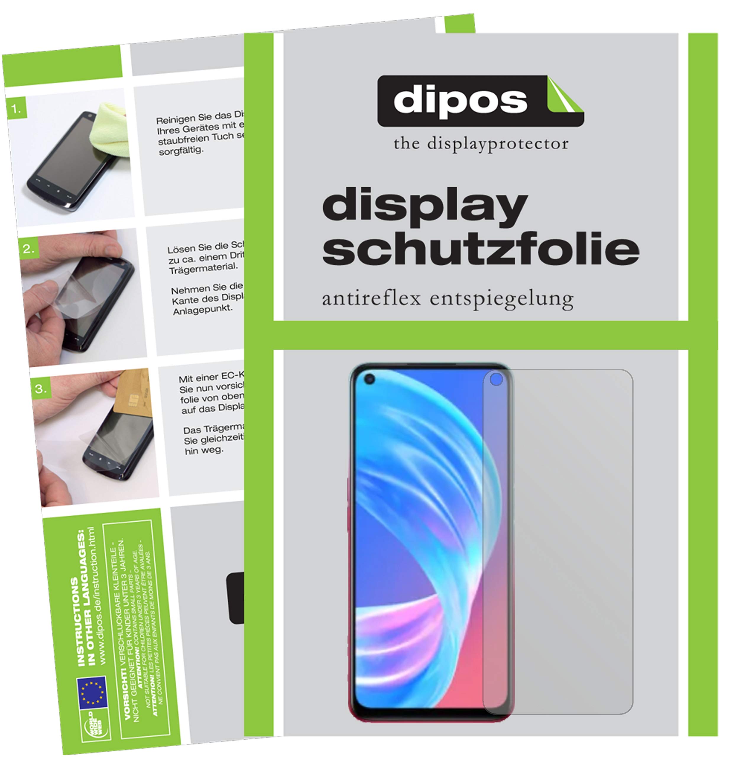 ECULTOR - Dipos I Pellicola Protettiva Opaca Compatibile Con Motorola