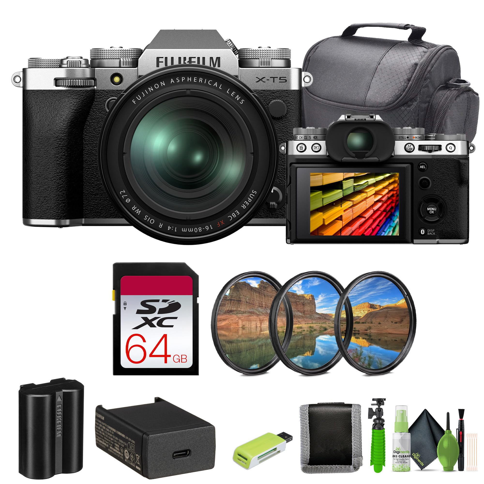 Amazon.com : Fujifilm X-T5 Mirrorless Digital Camera XF16-80mm